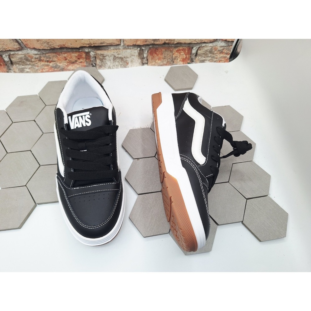 Vans Hylane Black White Gum Size 10 Men's Chunky Skate Sneaker Knu Skool Rare - Picture 11 of 12